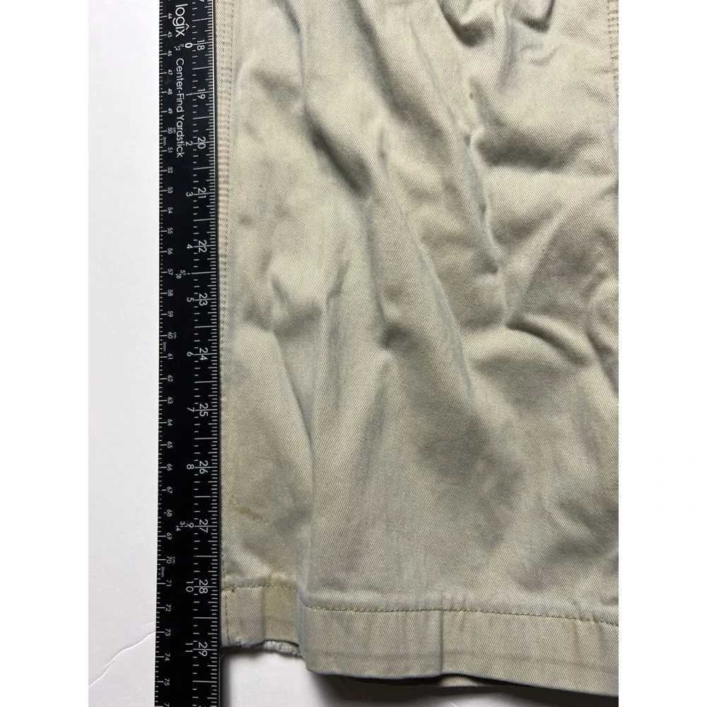 Carhartt Carpenter Pants Mens 36x30 Tan B324 FDK Distressed Workwear Utility